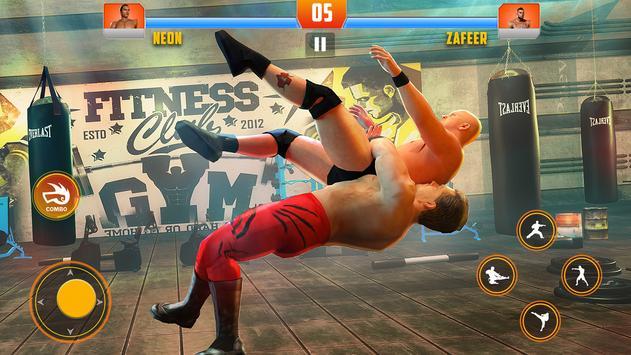 Real Gym fighting Stars: Wrestling games图2