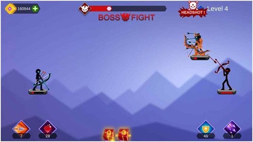 射击吧火柴人 免费版图1