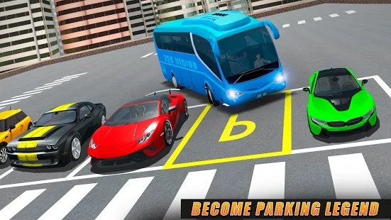 现代公交车停车场3d 安卓版图2