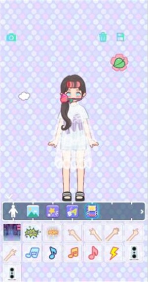 萌娃小公主化妆图3