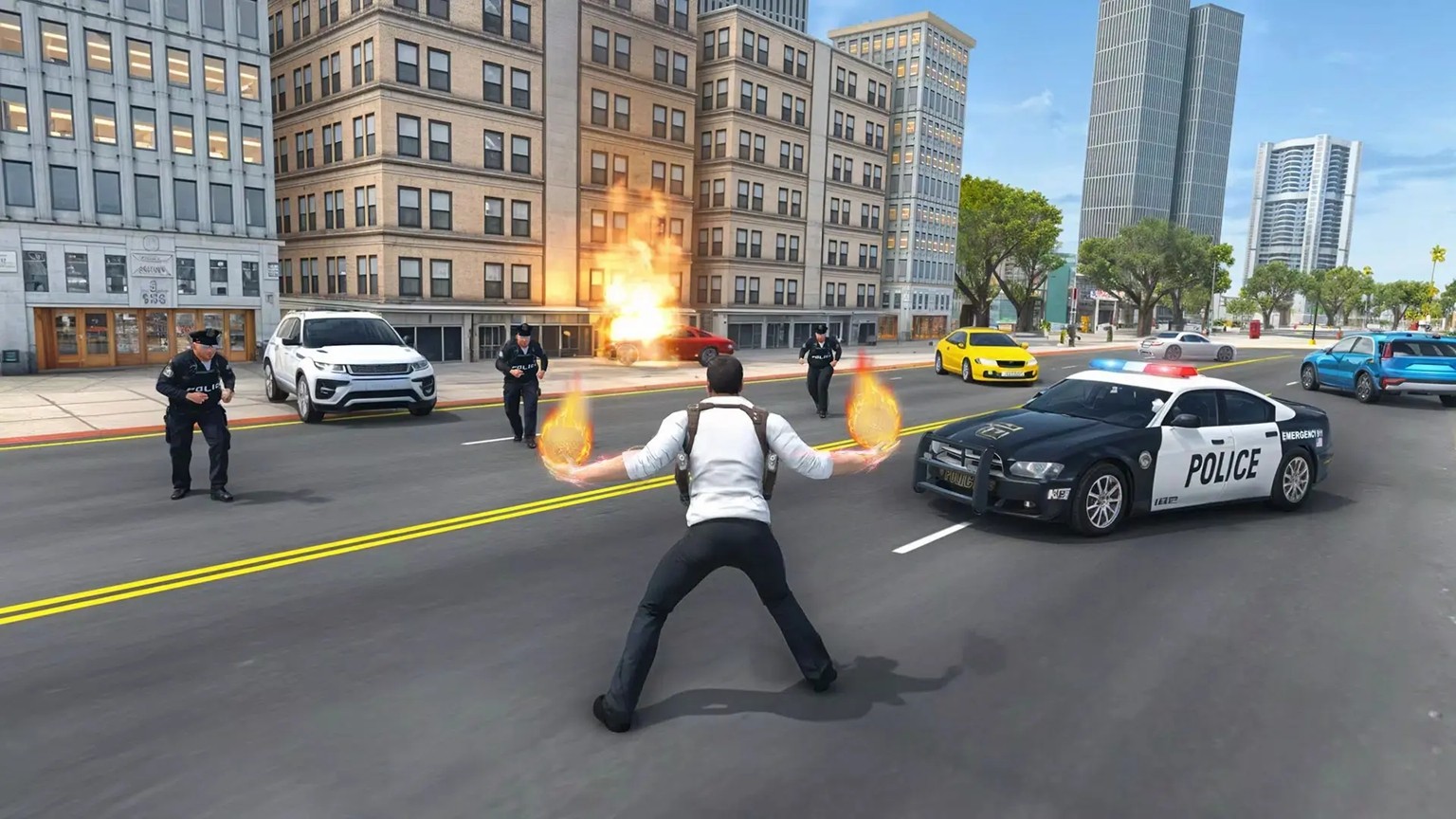 绳索英雄罪恶都市 最新版图1