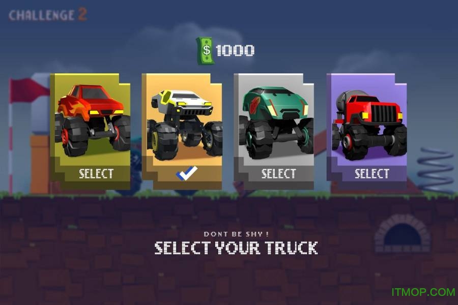 卡通障碍卡车内购破解版(Master Rider)图3