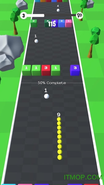 贪食蛇闯方块3D图4