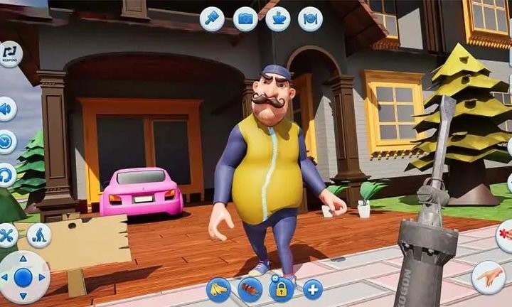 Angry Neighbor House : Knockout Mod图2