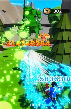 蓝色酷跑大冲刺图3