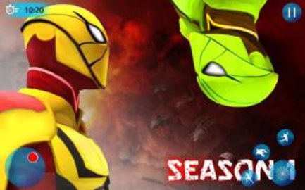 蜘蛛机器人绳索英雄无限金币版图2