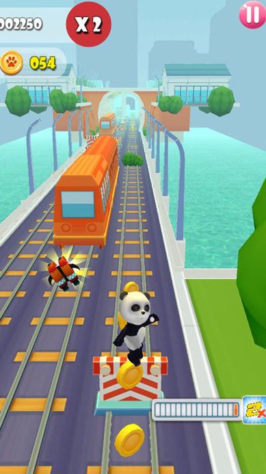 大熊猫跑酷图2