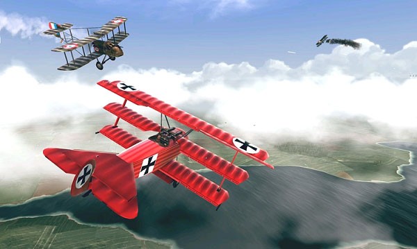 空战战机飞行员先锋