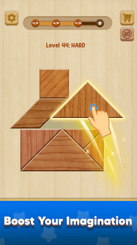 Perfect jigsaw : wood puzzle