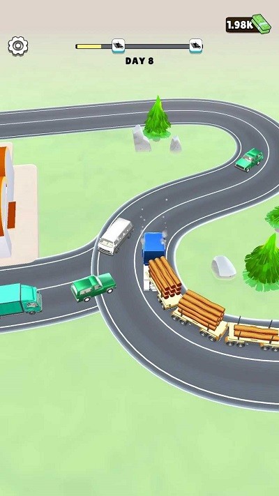 交通卡车3D图1