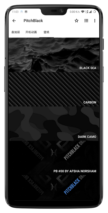 PitchBlack Sub主题图2