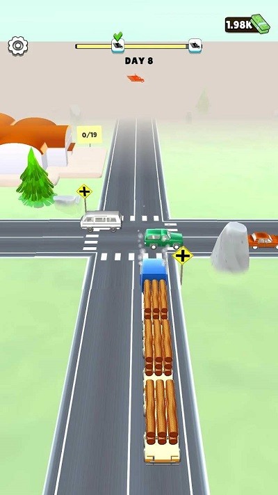 交通卡车3D图3