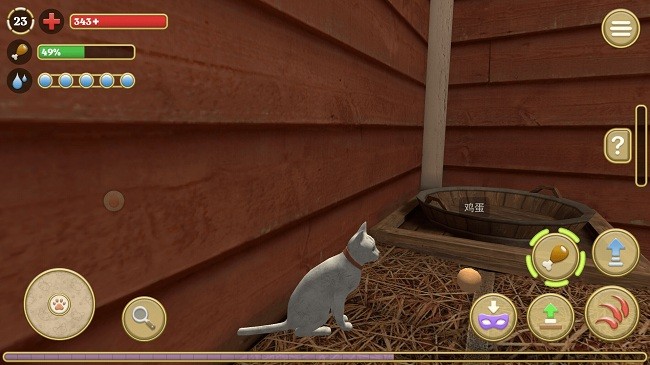 Cat Simulator:Cute Kitten Game图2