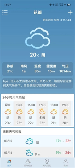 心二天气图1