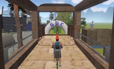 爸爸送儿子上学图1