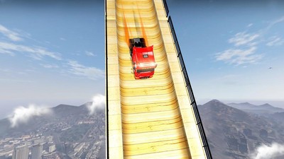 斜坡赛车：空中赛道图1