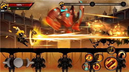 火柴人神界英雄图1