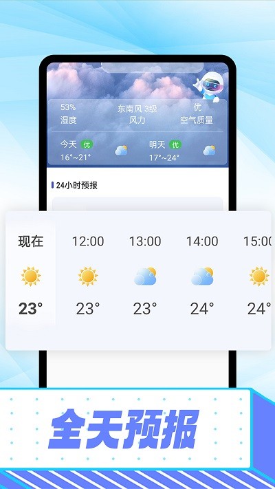仰望好天气图1