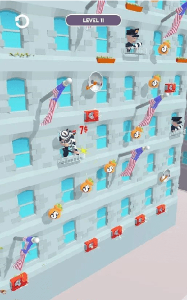 强盗跑酷游戏(parkour robber)