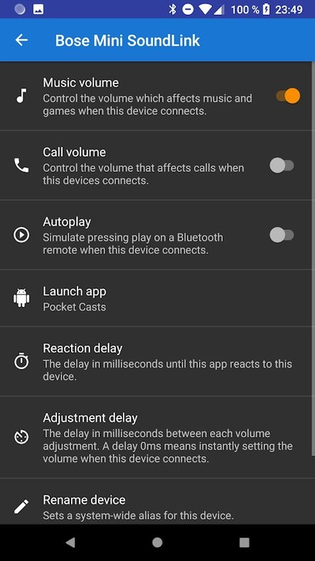 Bluetooth Volume Manager蓝牙音量控制图3