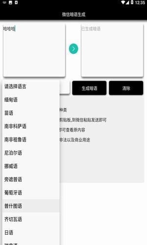 微信暗语生成图3