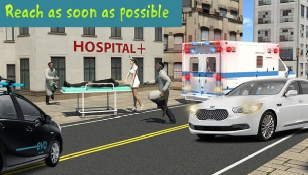 城市救护车救援司机CityAmbulanceRescueDriver图1