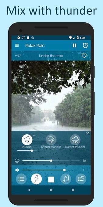 Relax Rain下雨的声音图2