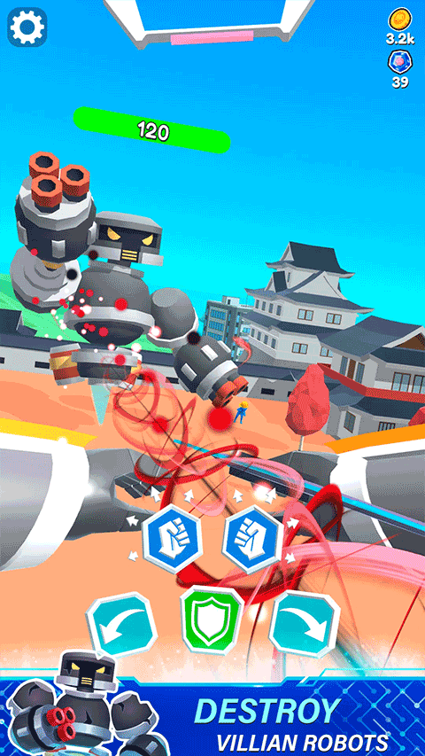 格斗机器人游戏手机版(Mechangelion-Robot Fighting)图4