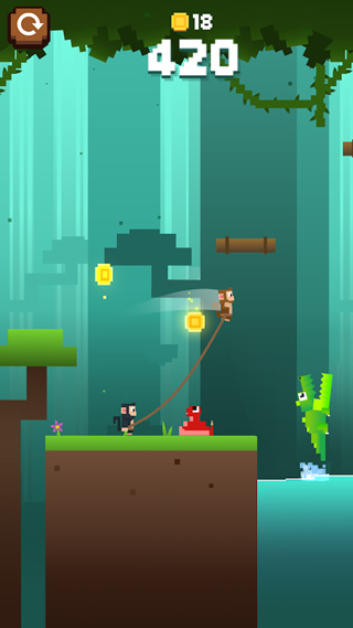 猴子绳索手游最新版(Monkey Ropes)