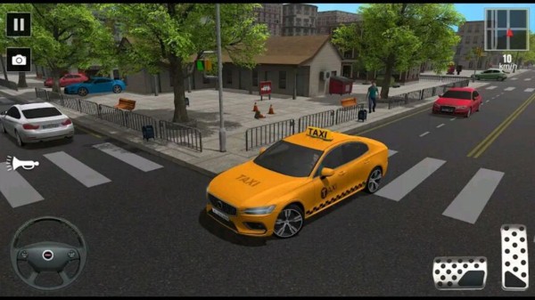 出租车司机工作模拟器游戏(Taxi 3D)图3