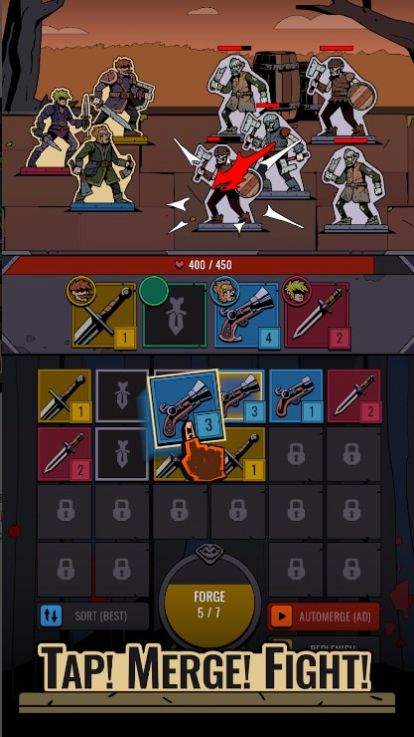 Merge Chronicles: Idle RPG图1