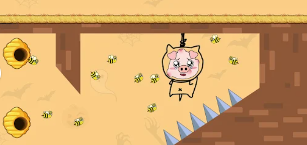 疯狂猪猪画线救援(Crazy Piggy)图3