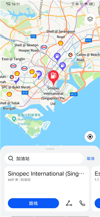 花瓣地图车机版图2