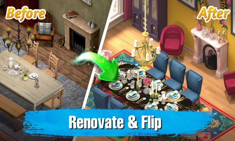 房屋翻新设计无限Room Flip图2