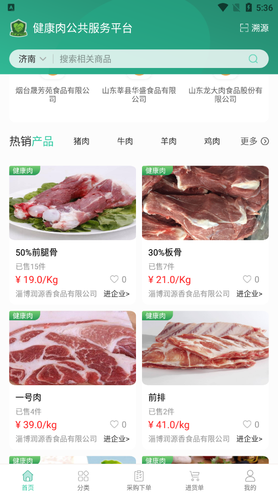 健康肉企业版图4