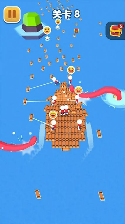 漂流战争生存到底Raft War图2