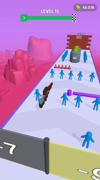 斯蒂克曼喷枪(Stickman Hero Tower)