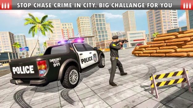 Police Car Chase: Modern Car Racing Games Free图3