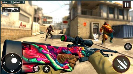 City Zombie Survival: Sniper Shooting Games图2