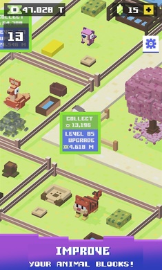 Blocky Zoo Tycoon - Idle Game(像素动物园大亨)图2