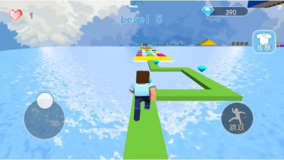 像素块状跑酷图1