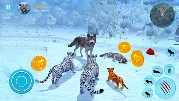 野生白虎家庭模拟Wild Tiger Simulator Family Sim图3