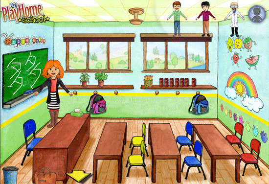 娃娃屋校园游戏(PlayHome School)图4