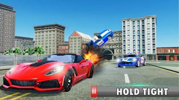 Police Car Chase: Modern Car Racing Games Free图1