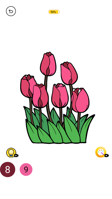 数字填色休闲解压图4