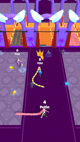 头发竞赛大乱斗(Hair Race.io)图1