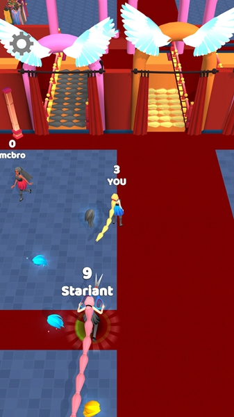 头发竞赛大乱斗(Hair Race.io)图3