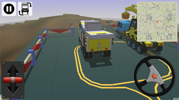 小小起重机2泥地施工图5