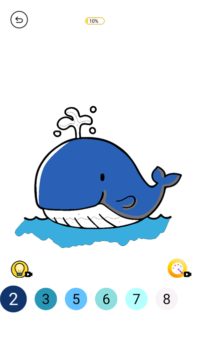 数字填色休闲解压图3