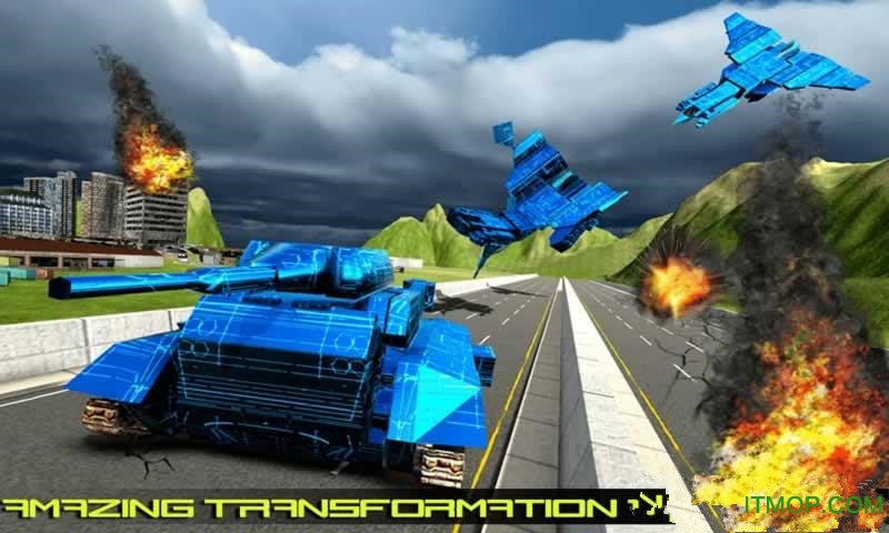 未来派飞行机器人无限金币中文破解版图4